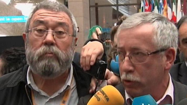 Informativo 24h - UGT y CC.OO. advierten que la actitud del Gobierno hace "inevitable" la huelga general