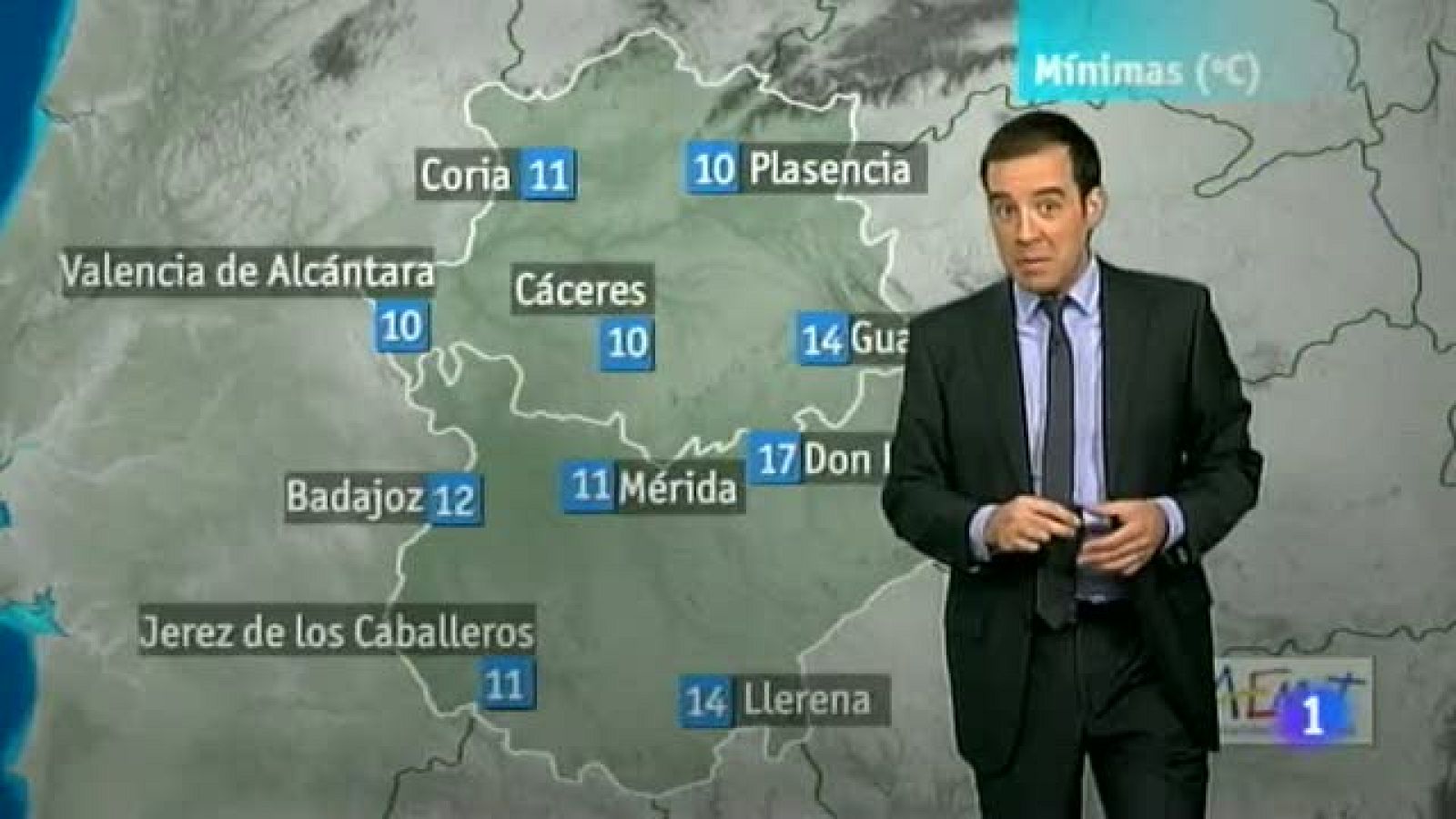 El tiempo en Extremadura - 18/10/12 | Ver