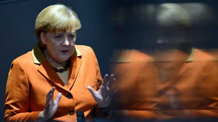 Telediario 1 - Merkel adelanta las propuestas