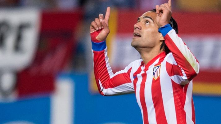 Telediario 1 - El Atlético, con Falcao y sin Arda ante la Real
