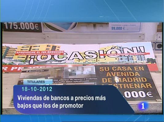 Informativo Telerioja - Telerioja en 2' - 18/10/12