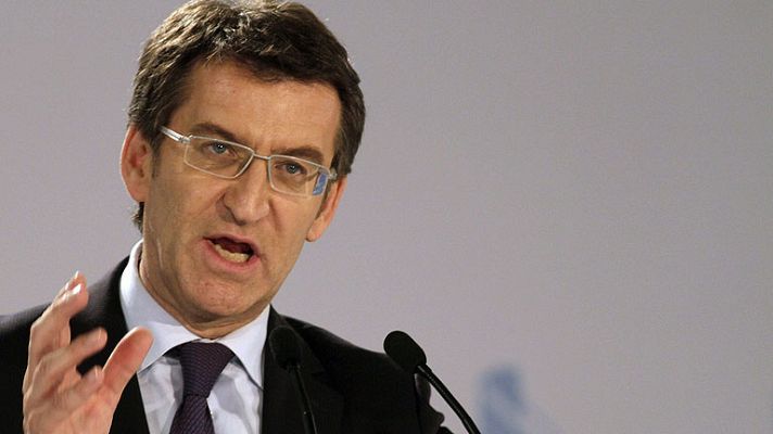 Telediario 1 - Campaña electoral en Galicia