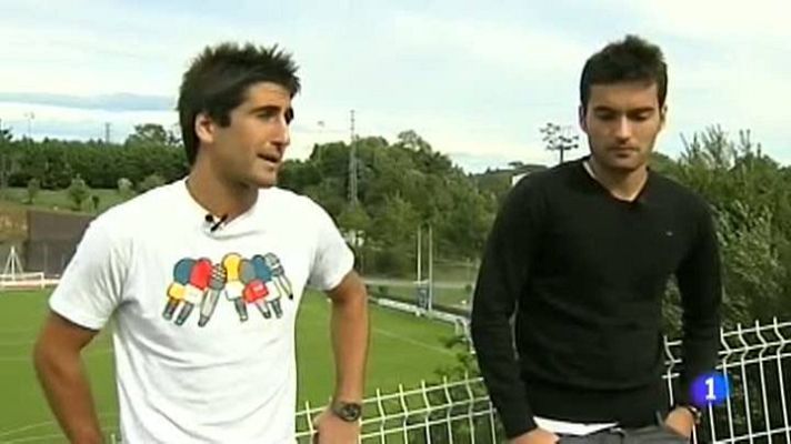 Telediario 1 - Bergara y Estrada no temen a Falcao