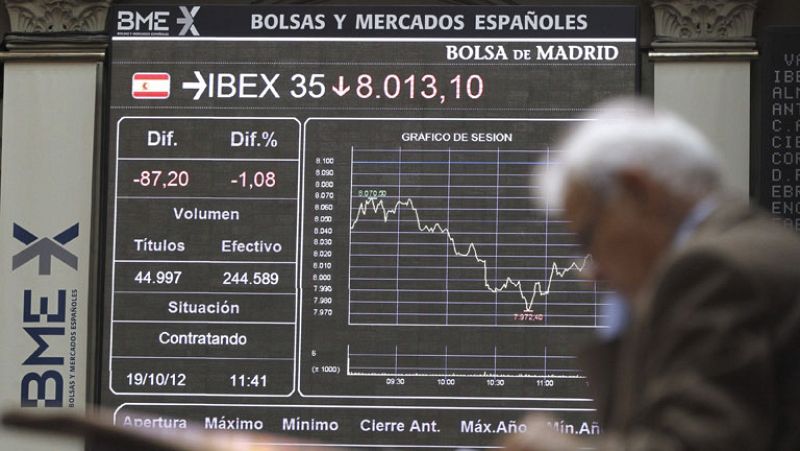 La Bolsa cae más de un 2%