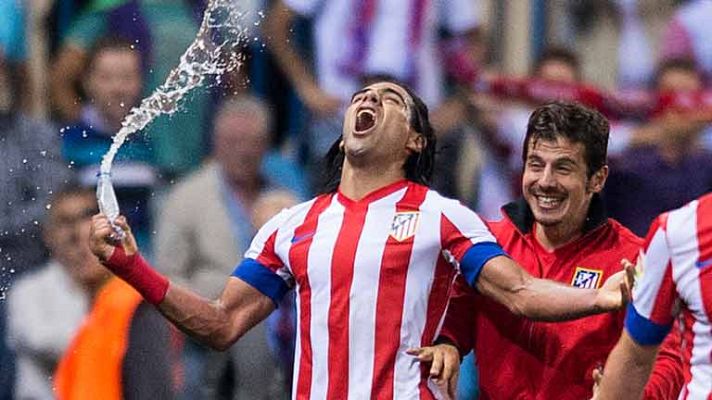 Telediario 1 - El Atlético puede ser líder