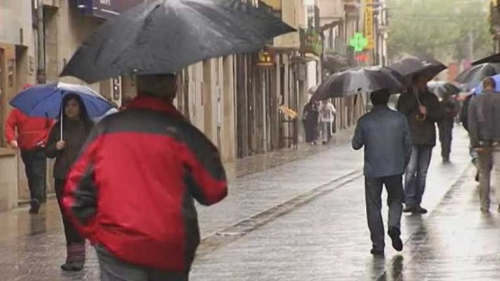 El tiempo - Precipitaciones fuertes en Baleares