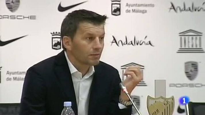 Telediario 1 - Djukic: "No podemos hablar de árbitros, aunque nos j..."