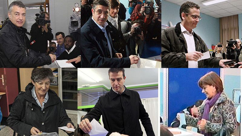 Los candidatos a lehendakari votan en las elecciones vascas 2012 - Informativo 24h | Ver