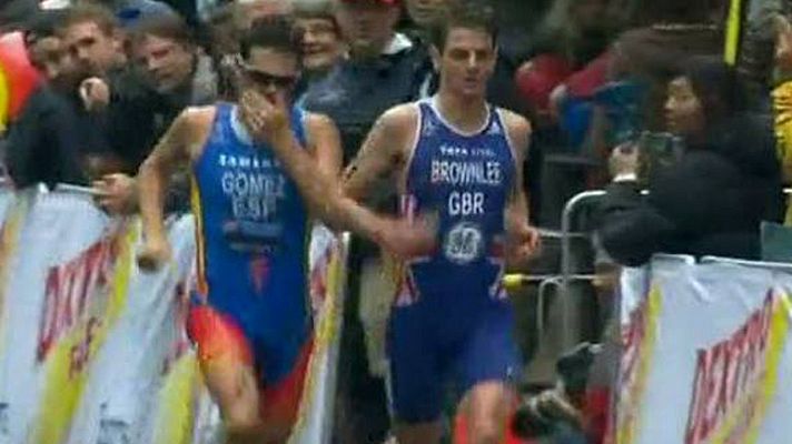 Telediario 1 - Gómez Noya, subcampeón del mundo