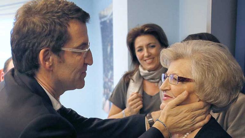 Feijóo atribuye su victoria en Galicia a la "responsabilidad" de Rajoy gobernando