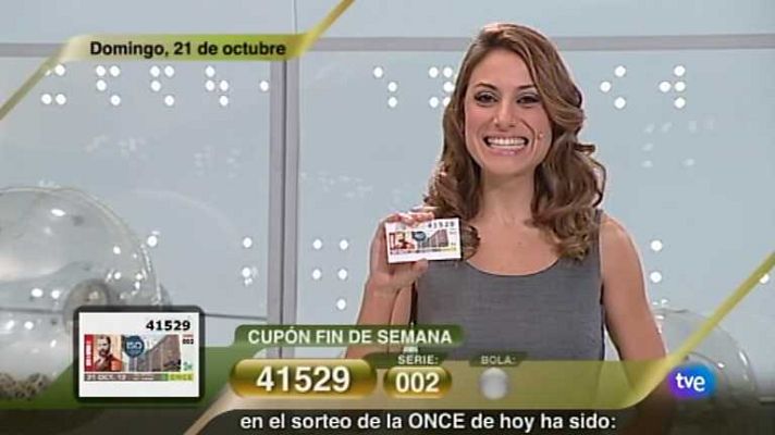 Sorteos ONCE - Sorteo ONCE - 21/10/12