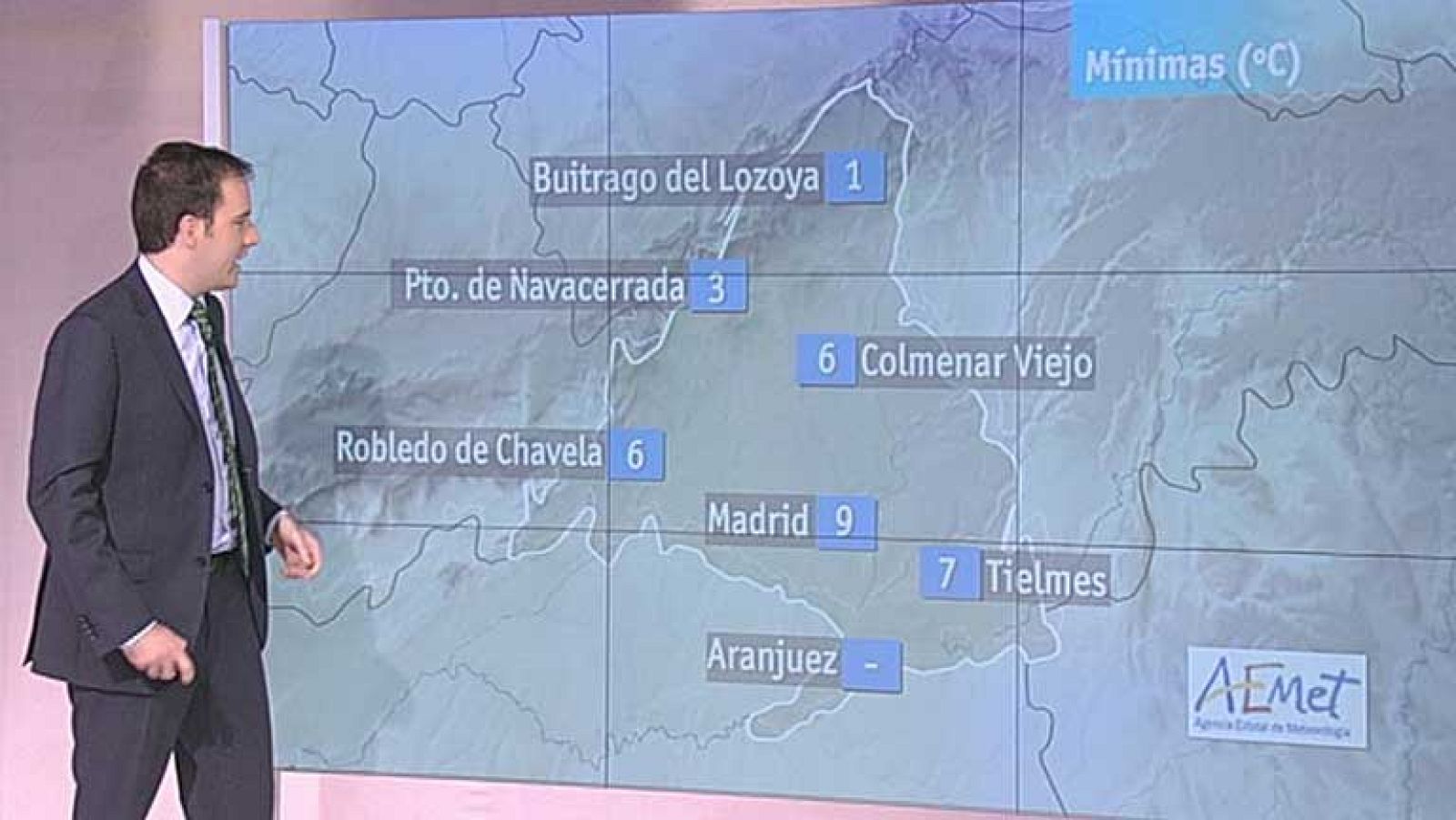 El tiempo en la Comunidad de Madrid - 22/10/12