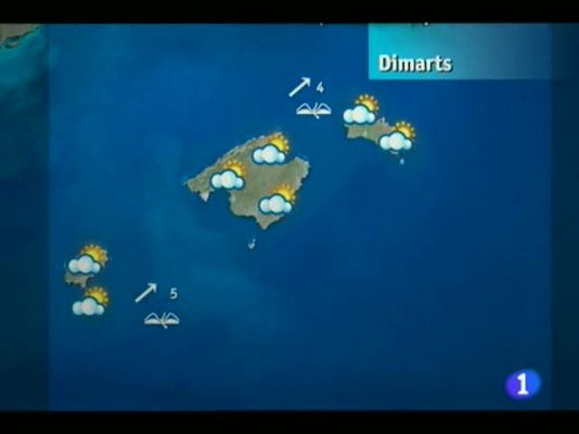 Informatiu Balear - El temps a les Illes Balears - 22/10/12