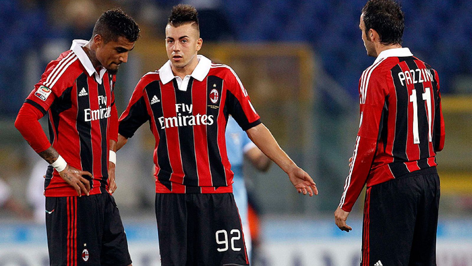 El AC Milan ya no es lo que era. El equipo rojinegro, acostumbrado al éxito, trata de hacerse paso en la Champions con menos estrellas de las habituales y con un equipo en plena transición.