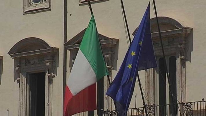 Telediario 1 - Corrupción en Italia