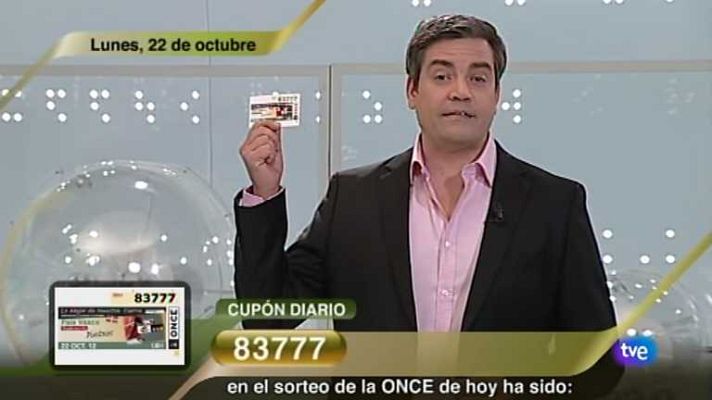 Sorteos ONCE - Sorteo ONCE - 22/10/12