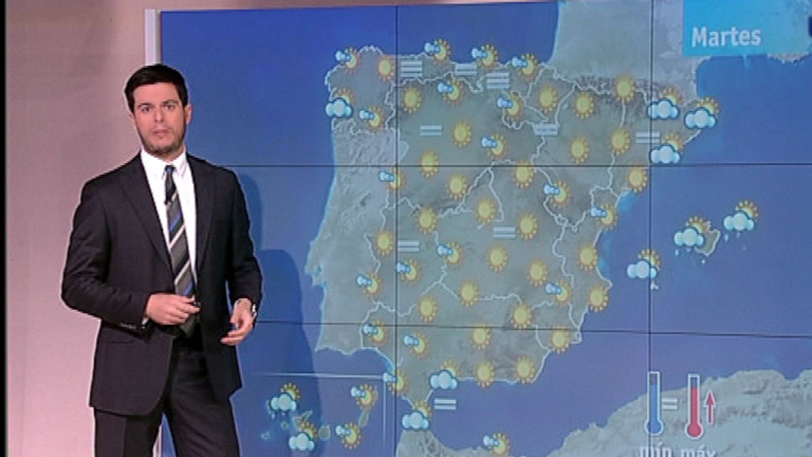 Chubascos débiles en Mallorca y Menorca