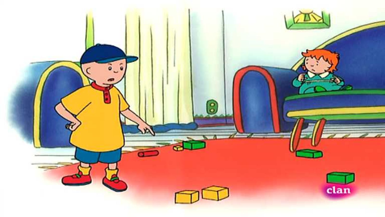 La palabrota de caillou - Caillou | Ver