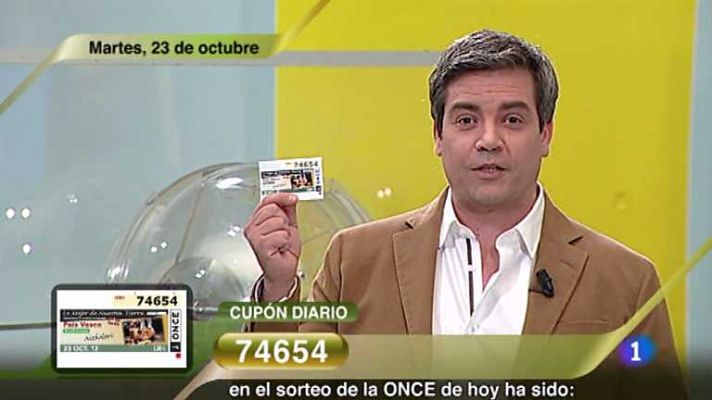 Sorteos ONCE - Sorteo ONCE - 23/10/12