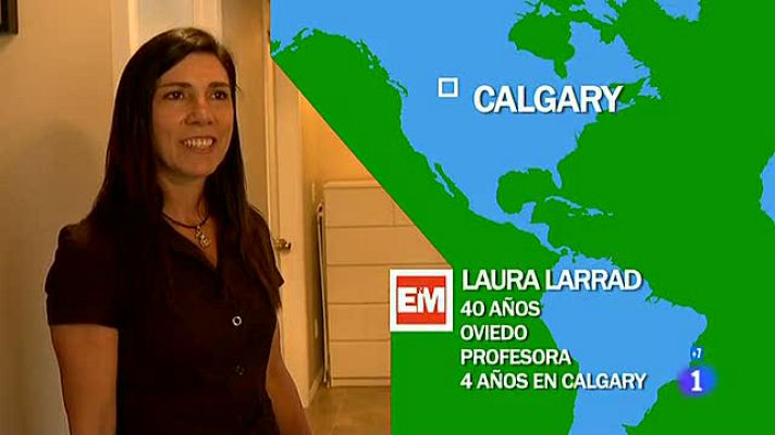 Españoles en el mundo - Calgary - Laura