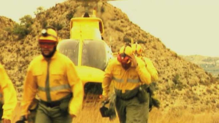 Telediario 1 - Incendios forestales