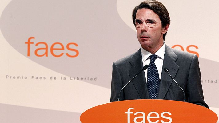 Telediario 1 - Aznar, sobre Cataluña