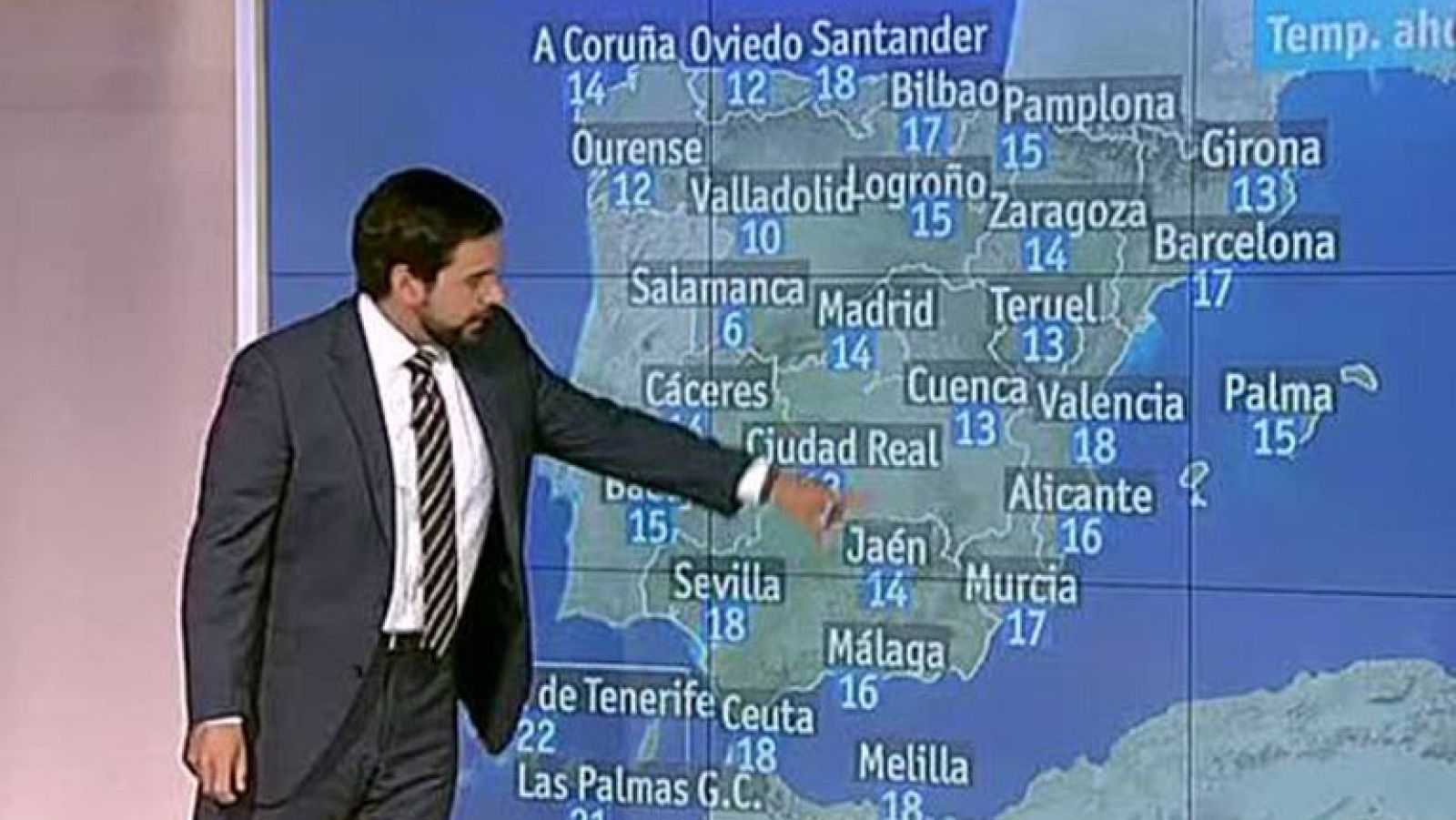 Alerta por lluvias en varios puntos de la Península