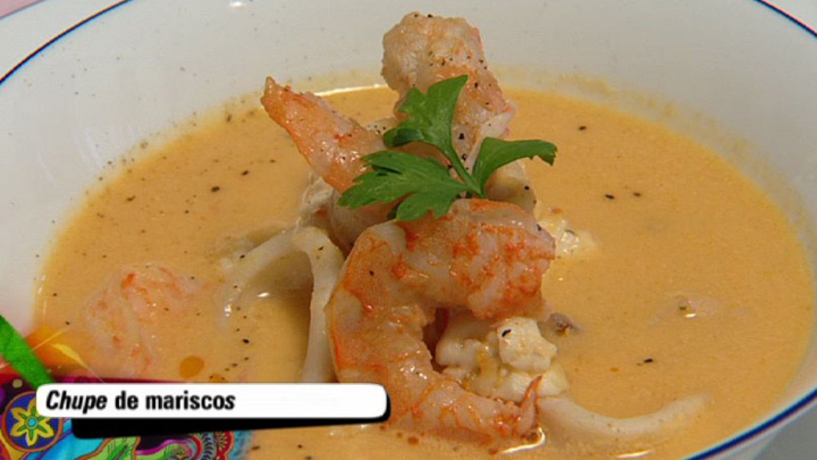 Babel en TVE - Sabores del mundo: Chupe de mariscos panameño