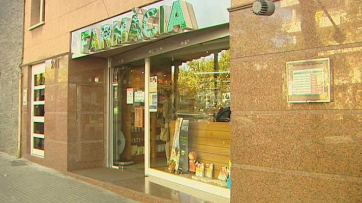 Telediario 1 - Jornada de huelga en las farmacias catalanas