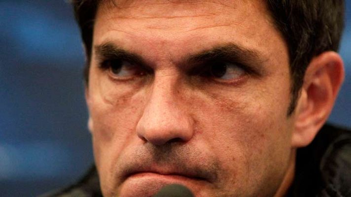 Telediario 1 - Pellegrino se enfada con una pregunta