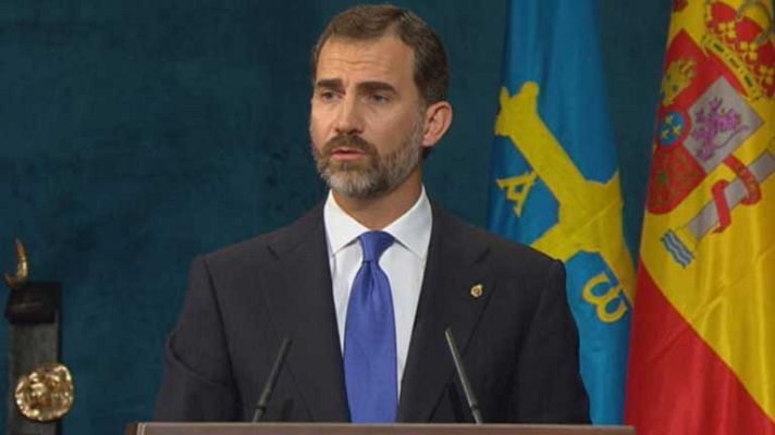 Archivo Casa Real - Discurso del Príncipe Felipe en la ceremonia de los Premios Príncipe de Asturias