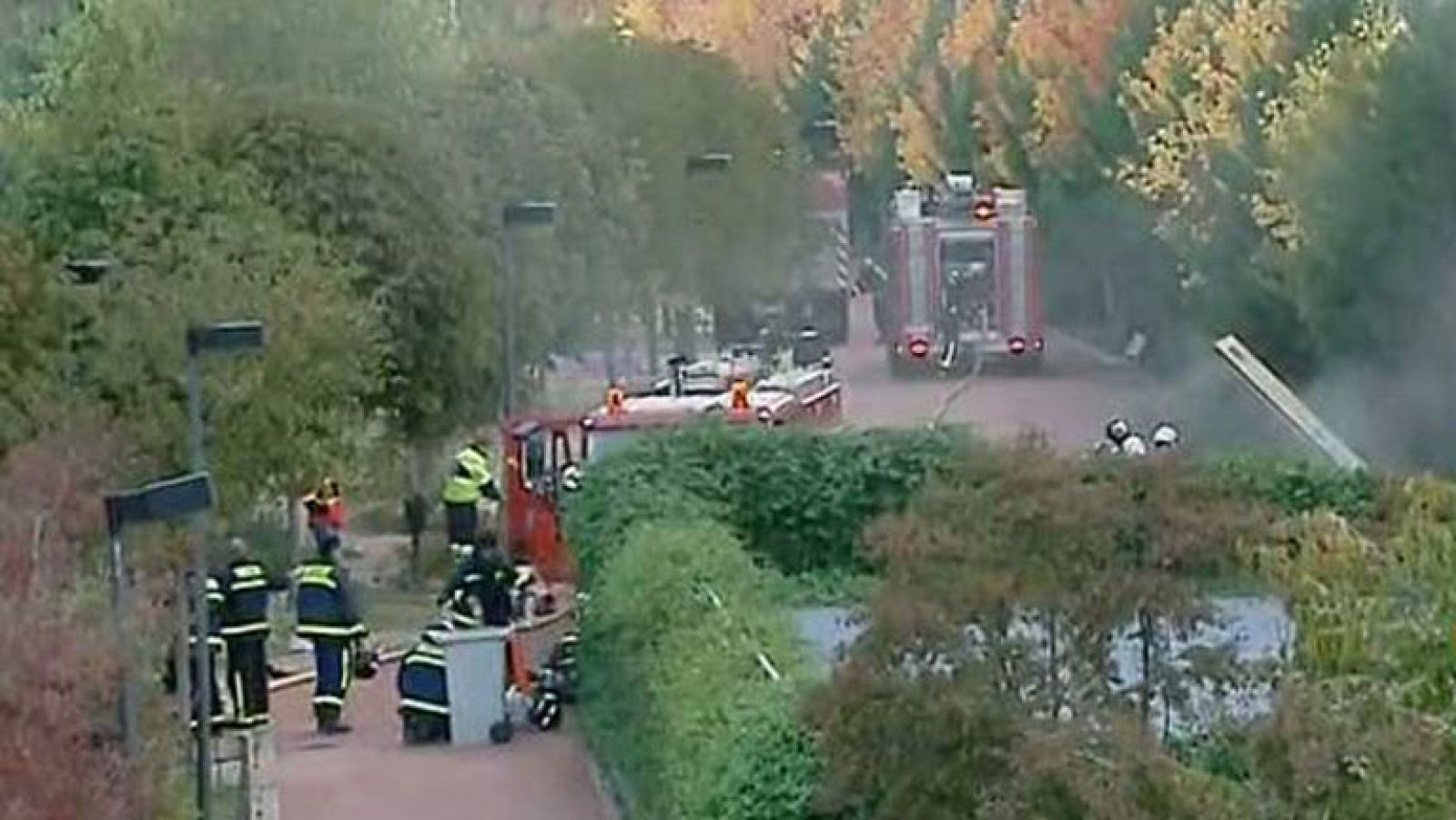 DOS OPERARIOS MUERTOS POR UN INCENDIO EN UN TÚNEL DE LA M-30