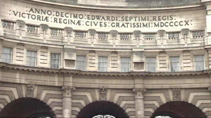 Telediario 1 - Arco del Almirantazgo de Londres