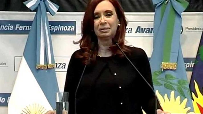 Telediario 1 - Néstor Kirchner