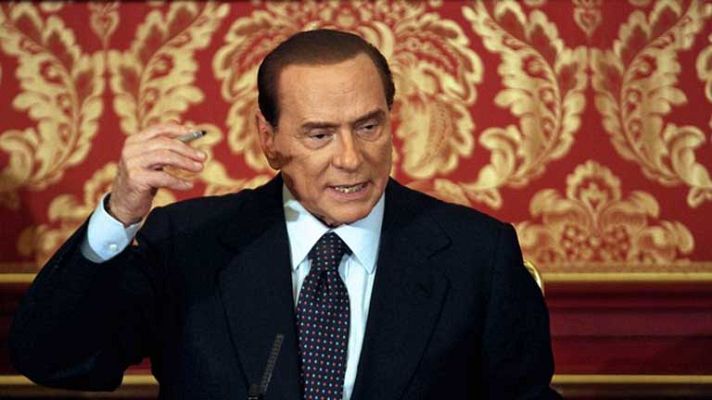 Telediario 1 - Críticas de Berlusconi