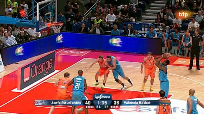 Baloncesto en RTVE - ASEFA Estudiantes-Valencia Basket