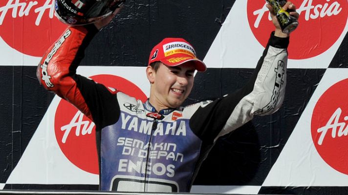Telediario 1 - Lorenzo se proclama campeón de MotoGP por segunda vez