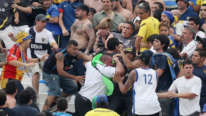 Telediario 1 - El clásico River-Boca deja 25 heridos en Argentina