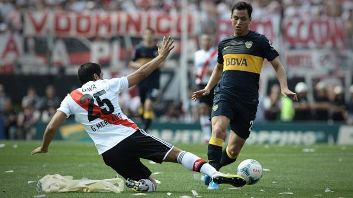Telediario 1 - Boca-River, el clásico argentino
