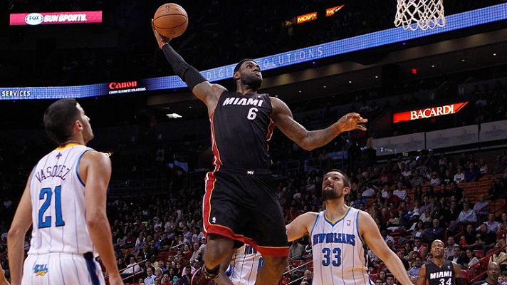 Telediario 1 - Todos quieren destronar a los Miami Heat