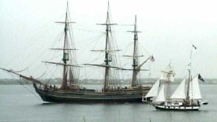 Telediario 1 - El Bounty víctima del huracán Sandy