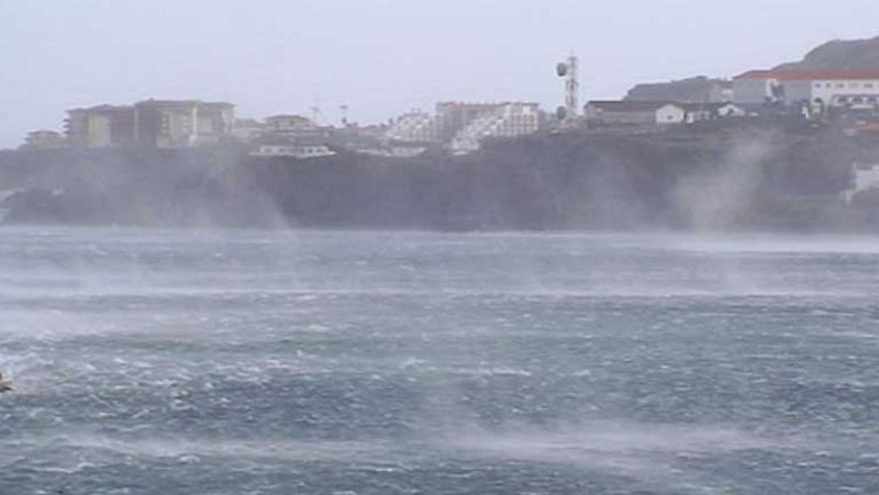 Precipitaciones localmente fuertes o persistentes en Canarias