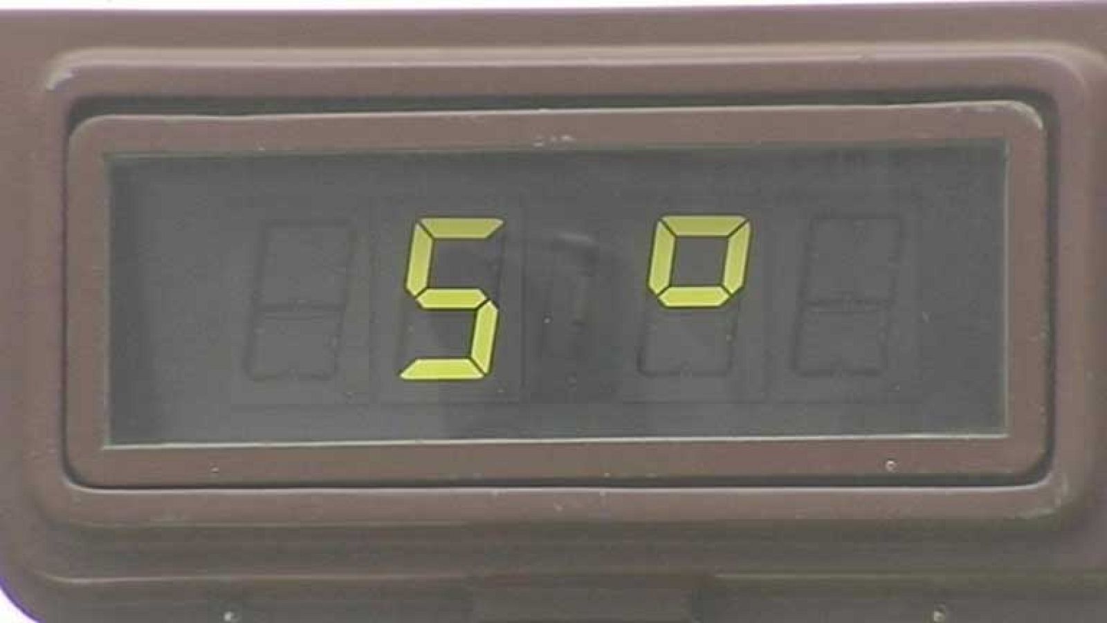 Lluvias fuertes en las islas occidentales de Canarias