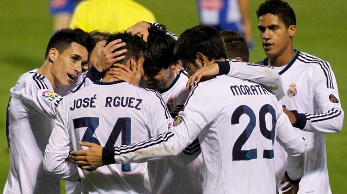 Telediario 1 - El Madrid golea al Alcoyano (1-4)