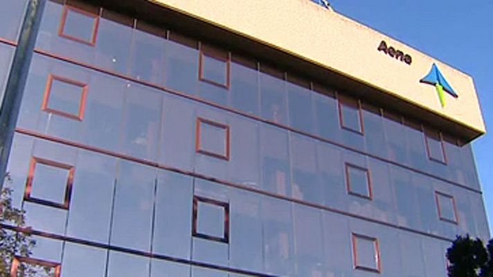 Telediario 1 - AENA aplicará un ERE a 1.600 personas