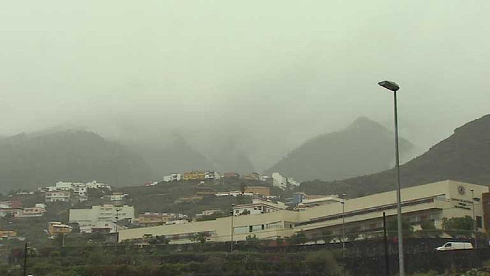 Lluvias localmente fuertes en Canarias