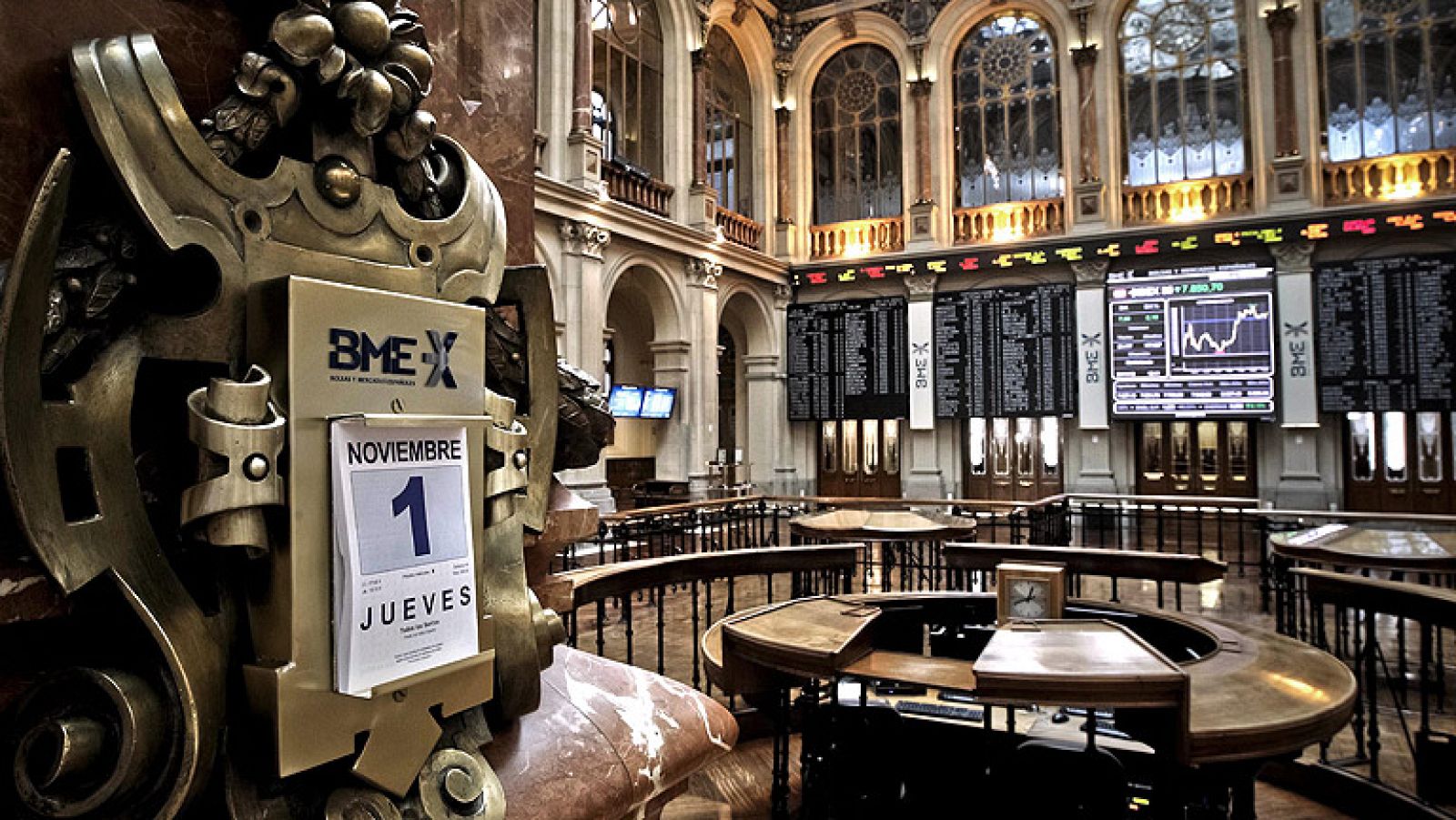 La Bolsa española sube el 0,55%