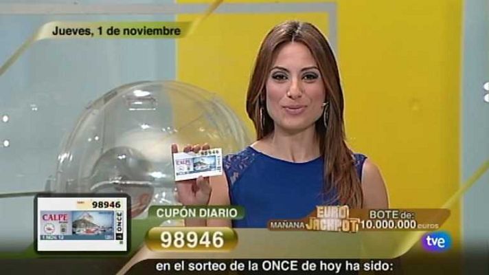 Sorteos ONCE - Sorteo ONCE - 01/11/12