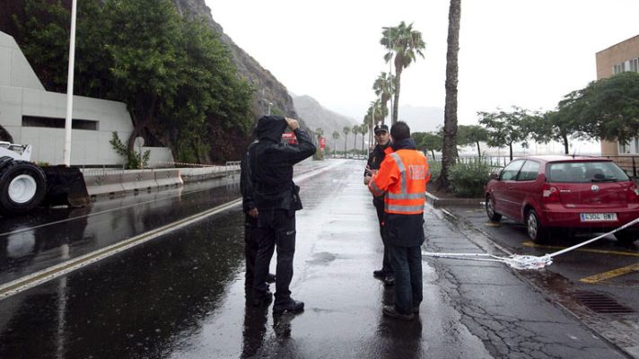 El tiempo - Lluvias localmente fuertes y persistentes en Canarias