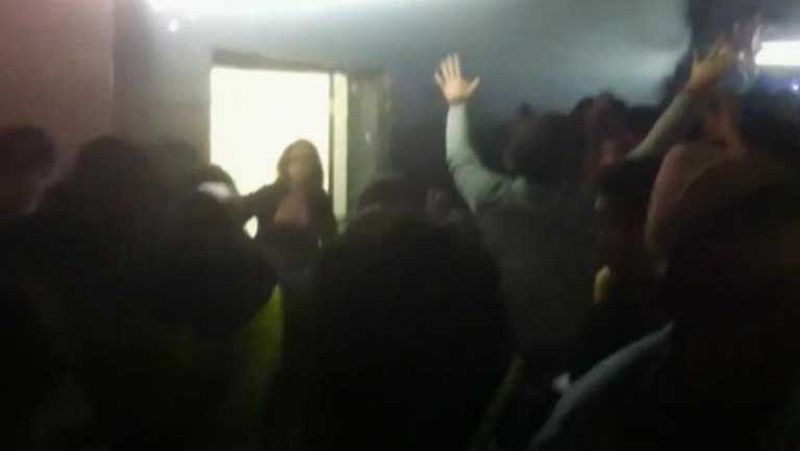 La policía analiza la grabación de las cámaras de seguridad del Madrid-Arena